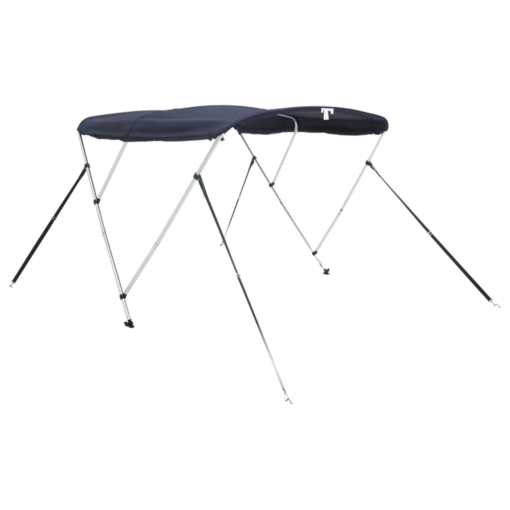Bimini di Prua Pareti Laterali Rete 3 Archi 183x(185-198)x137cm