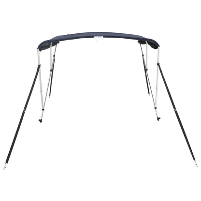 Bimini di Prua Pareti Laterali Rete 3 Archi 183x(185-198)x137cm