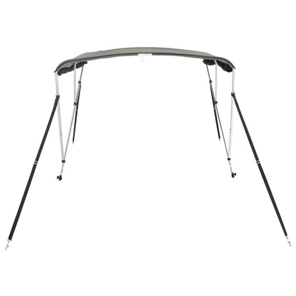 Bimini di Prua Pareti Laterali Rete 3 Archi 183x(137-152)x137cm