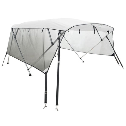 Bimini di Prua Pareti Laterali Rete 4 Archi 243x(170-182)x137cm | homemem39
