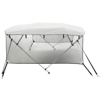 Bimini di Prua Pareti Laterali Rete 4 Archi 243x(185-198)x137cm | homemem39