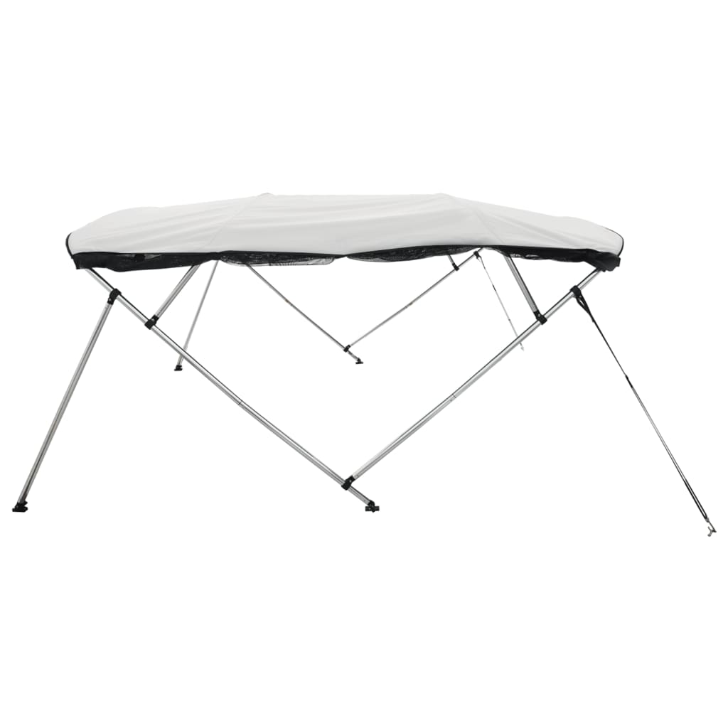 Bimini di Prua Pareti Laterali Rete 4 Archi 243x(185-198)x137cm