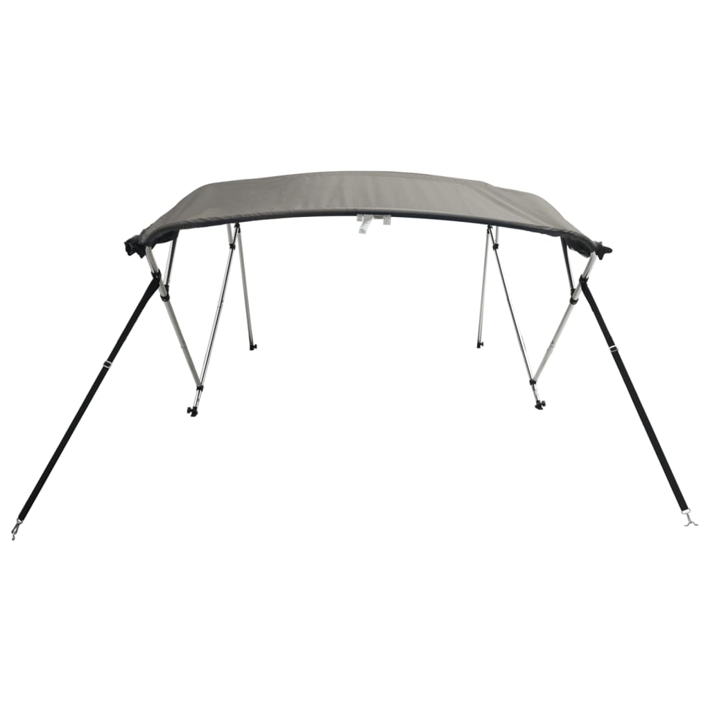 Bimini di Prua Pareti Laterali Rete 4 Archi 243x(185-198)x137cm