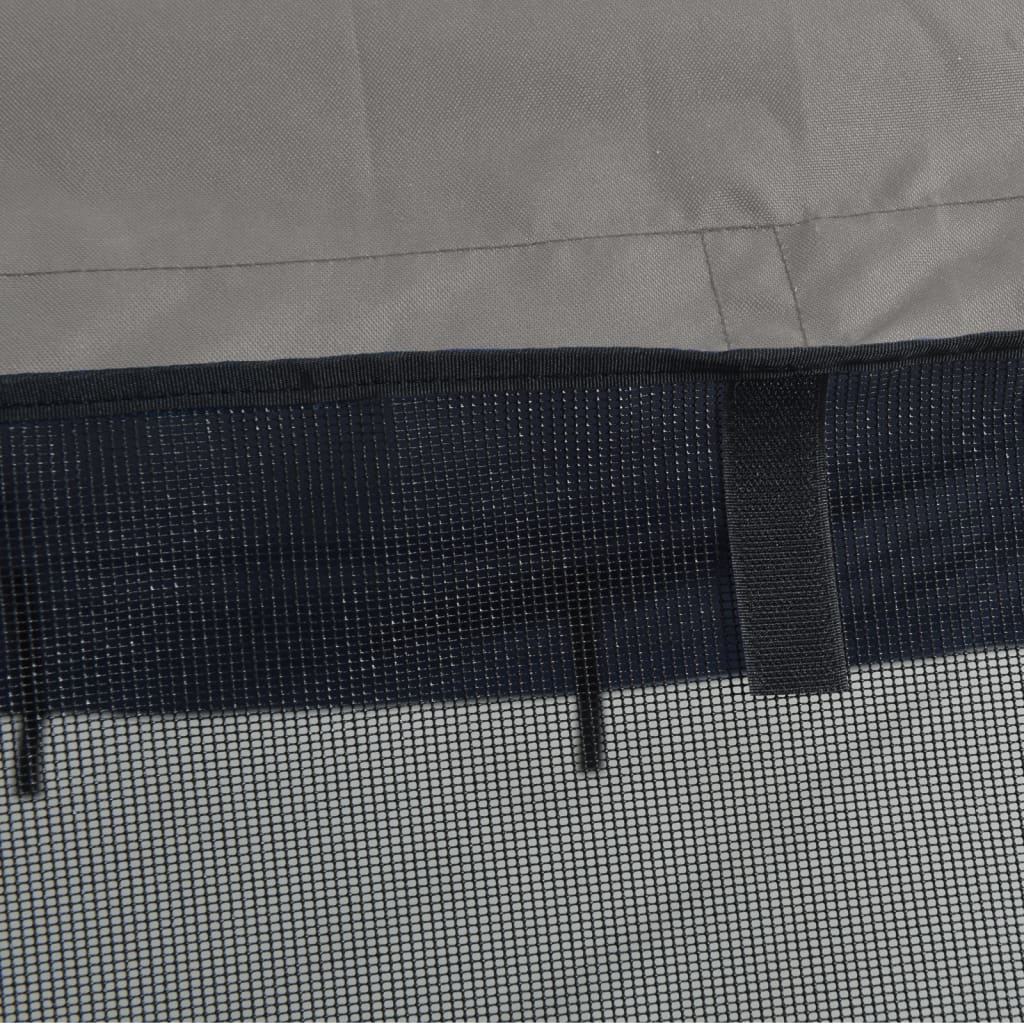 Bimini Prua con Pareti Laterali Rete 4Archi 243x(230-244)x137cm