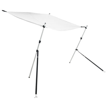 Estensione Tendalino a T Bianco 170x208x(115-183) cm | homemem39