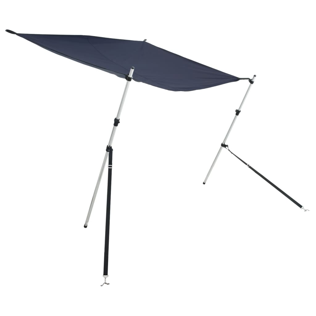 Estensione Tendalino a T Blu Marino 170x208x(115-183) cm | homemem39