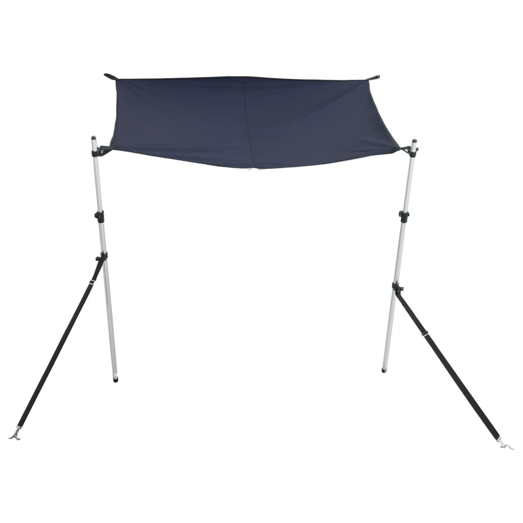 Estensione Tendalino a T Blu Marino 170x208x(115-183) cm | homemem39