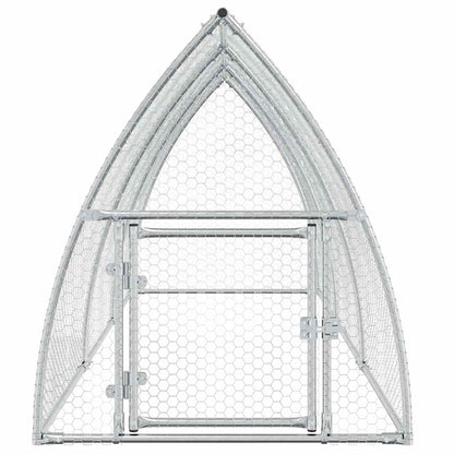 Gabbia per Polli Argento 300x105x120 cm in Acciaio Zincato | homemem39