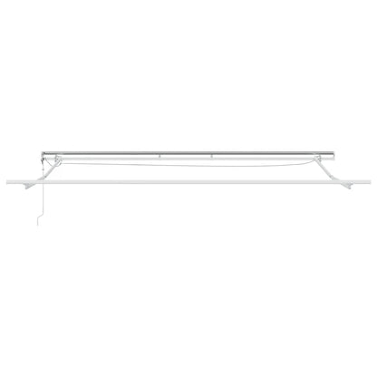Tenda da Sole Retrattile Automatica con LED Bordò 450x300 cm | homemem39