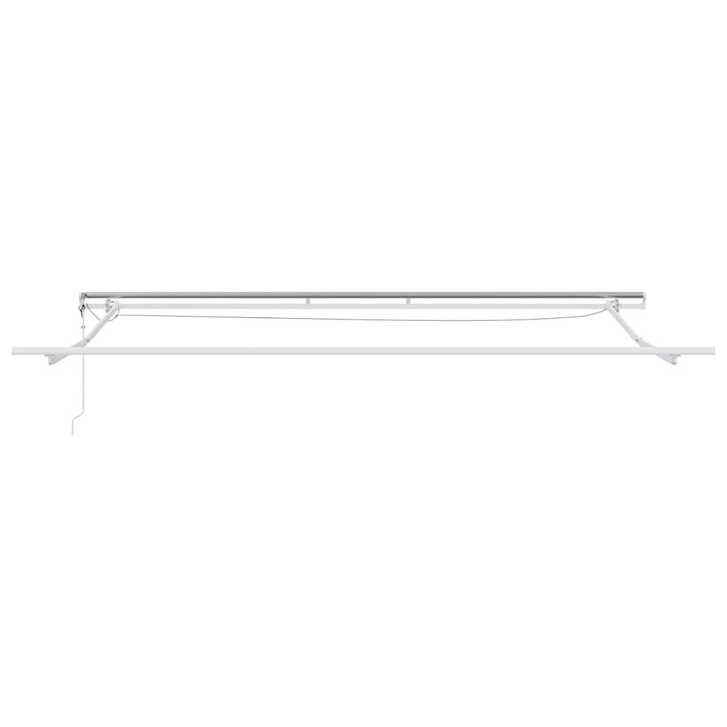 Tenda da Sole Retrattile Automatica con LED Bordò 500x300 cm | homemem39