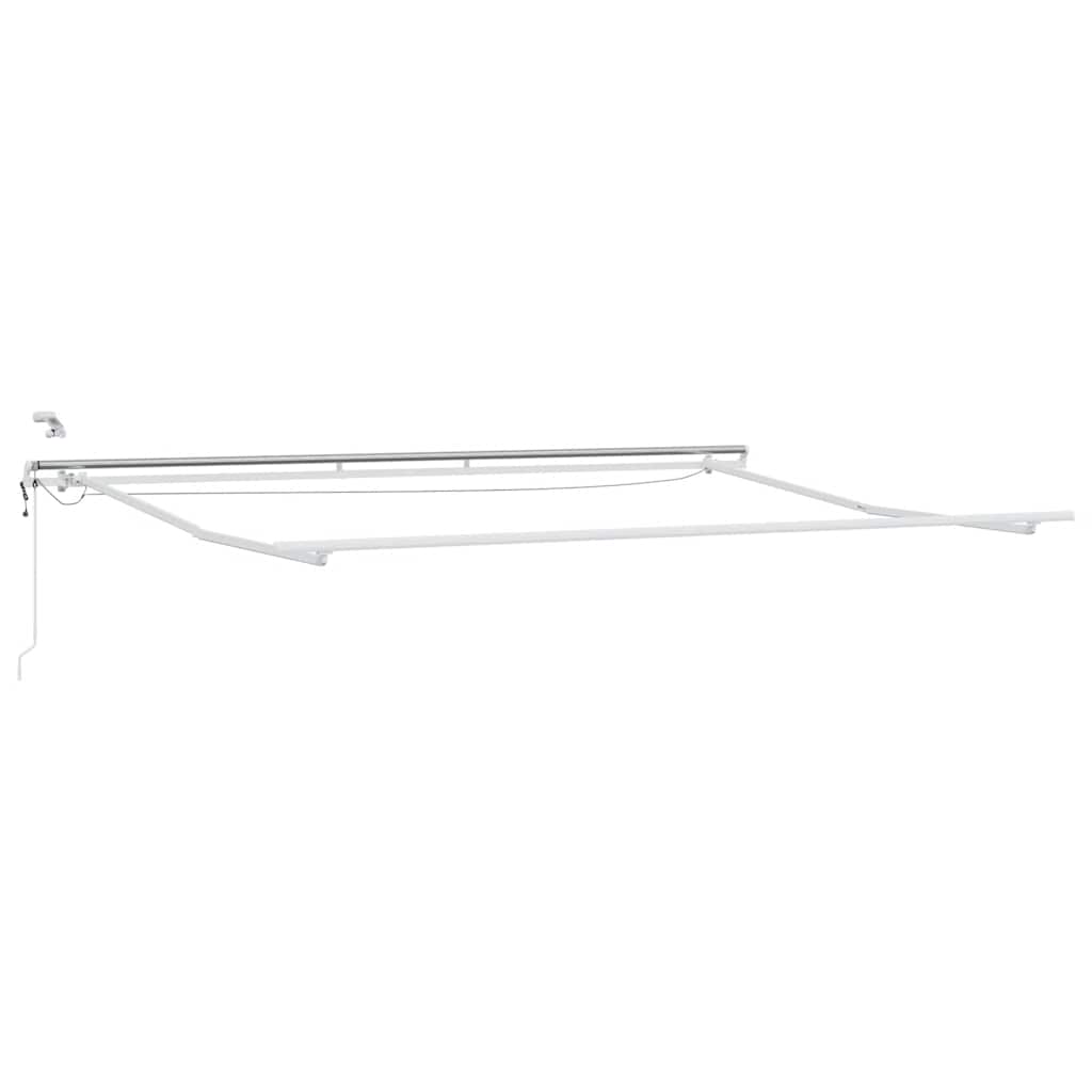 Tenda da Sole Retrattile Automatica con LED Bordò 500x300 cm | homemem39