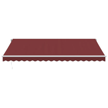 Tenda da Sole Retrattile Automatica Bordò 450x350 cm | homemem39