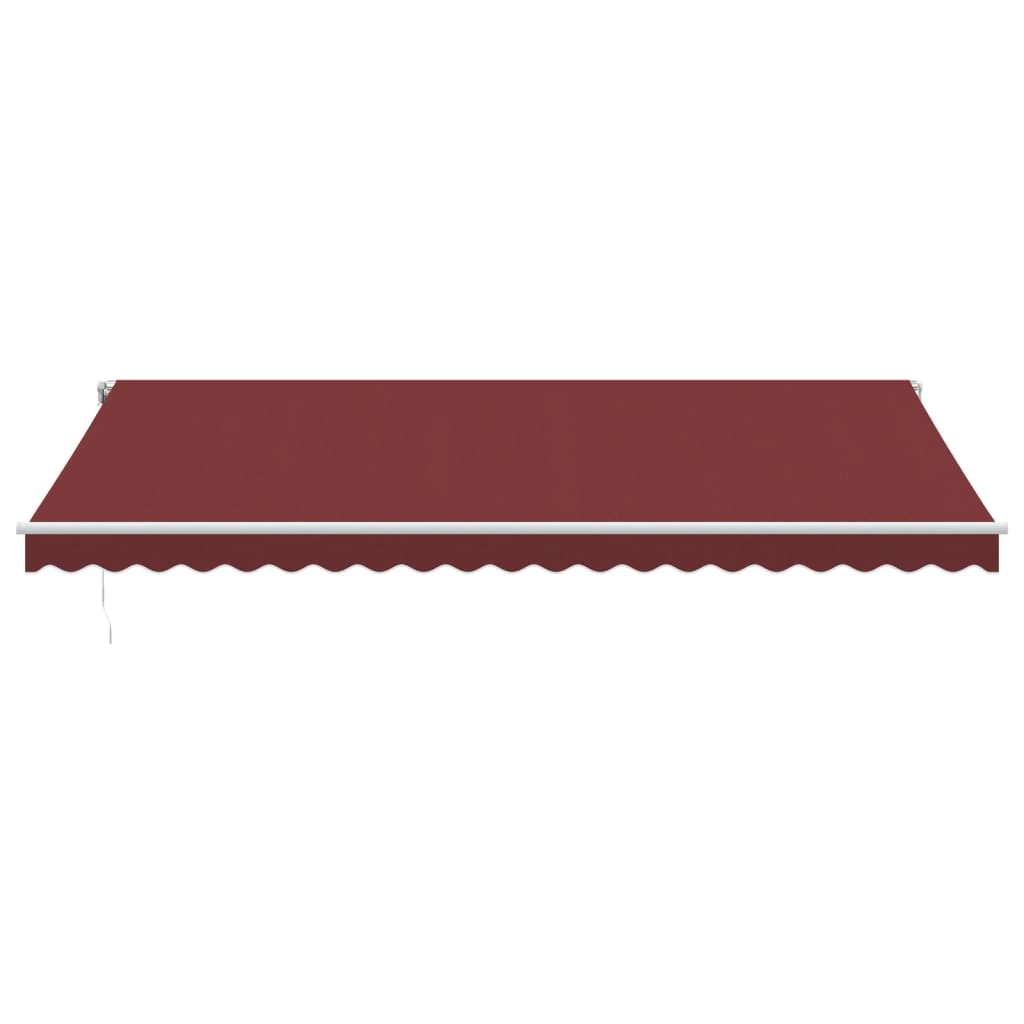 Tenda da Sole Retrattile Automatica Bordò 500x350 cm | homemem39