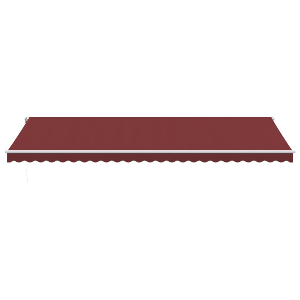 Tenda da Sole Retrattile Automatica Bordò 600x350 cm | homemem39