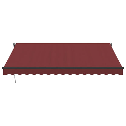 Tenda da Sole Retrattile Automatica Bordò 400x350 cm | homemem39
