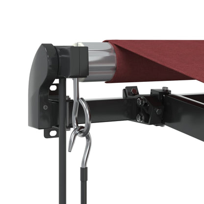 Tenda da Sole Retrattile Automatica Bordò 400x350 cm | homemem39