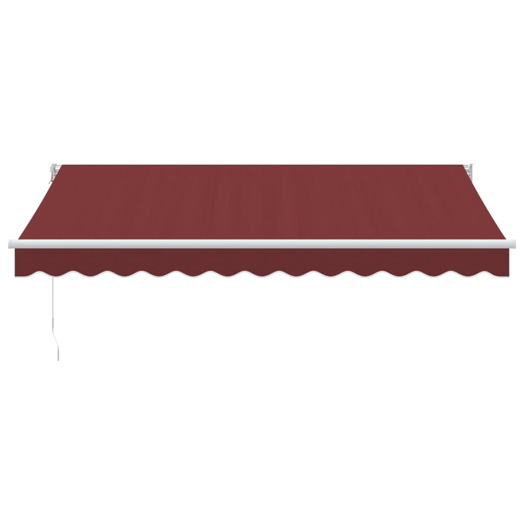 Tenda da Sole Retrattile Manuale Bordò 350x250 cm | homemem39