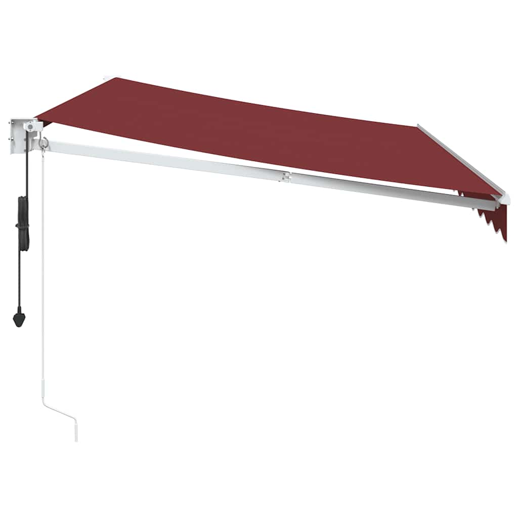 Tenda da Sole Retrattile Automatica Bordò 350x250 cm