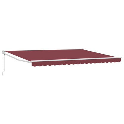 Tenda da Sole Retrattile Automatica Bordò 450x300 cm
