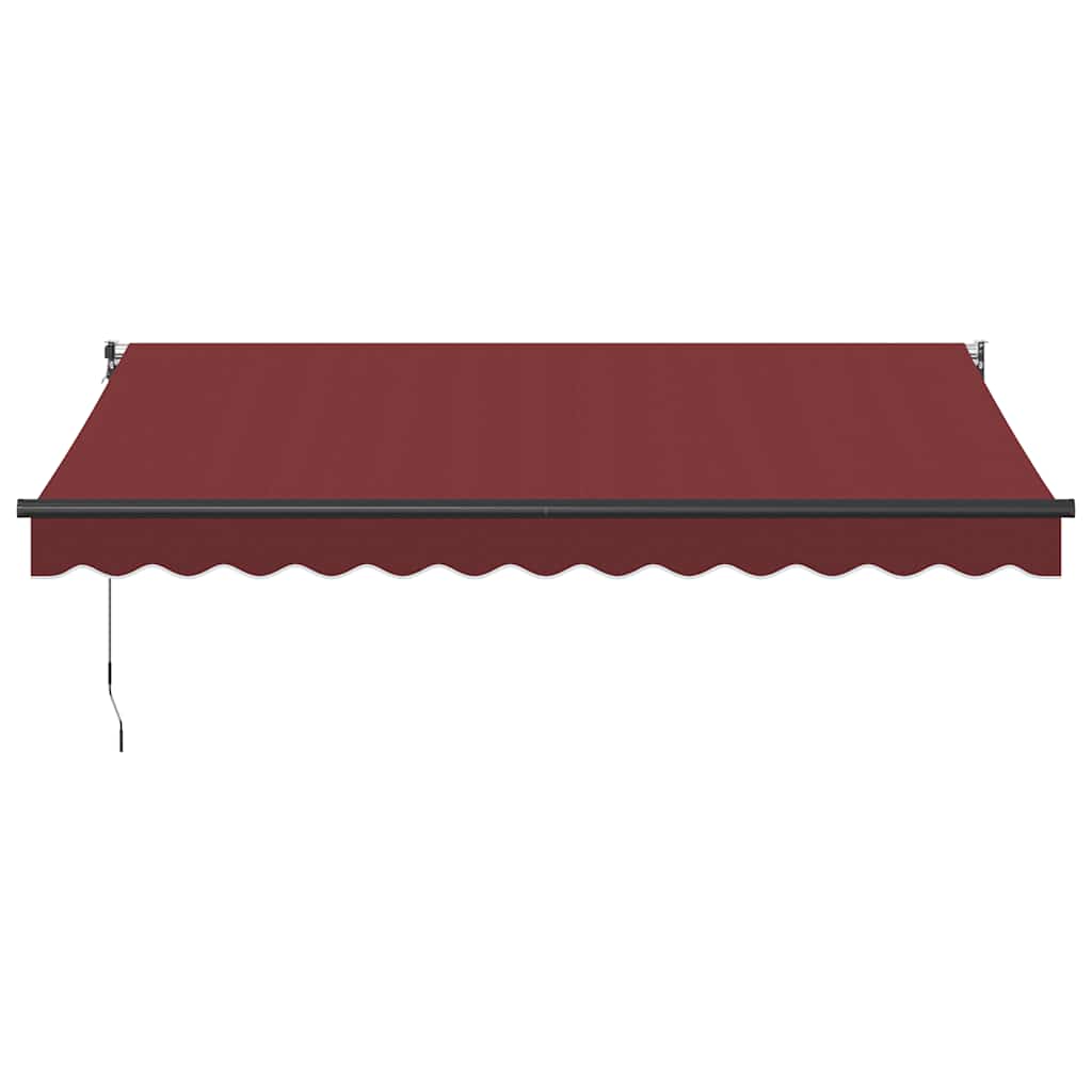 Tenda da Sole Retrattile Automatica Bordò 350x250 cm - homemem39