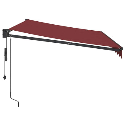 Tenda da Sole Retrattile Automatica Bordò 350x250 cm