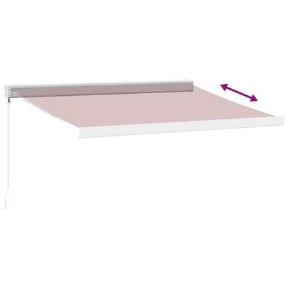 Tenda da Sole Retrattile Manuale Bordò 350x250 cm