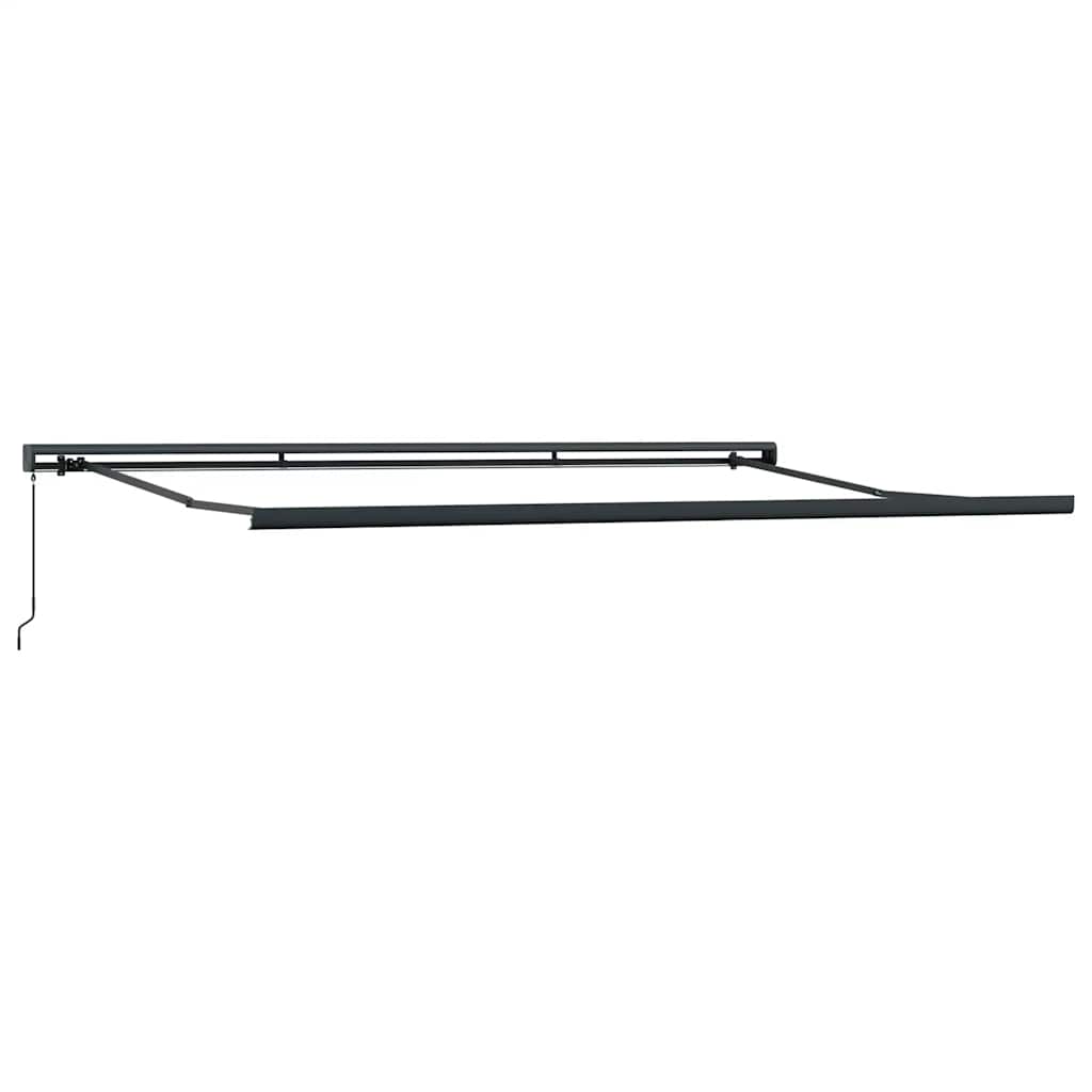 Tenda da Sole Retrattile Manuale Bordò 500x300 cm | homemem39