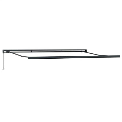 Tenda da Sole Retrattile Manuale Bordò 500x300 cm | homemem39