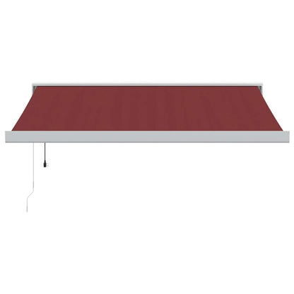 Tenda da Sole Retrattile Automatica Bordò 350x250 cm - homemem39