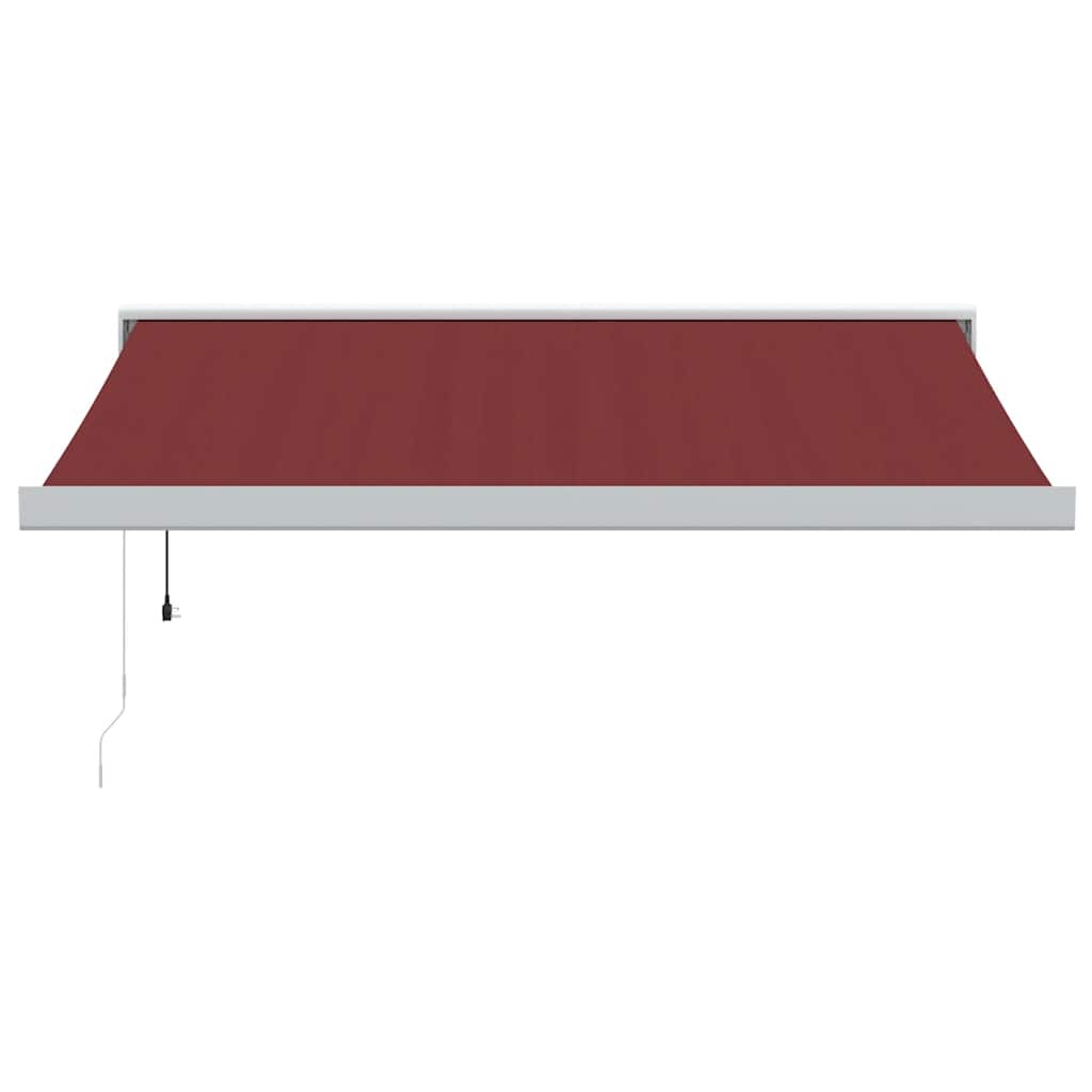 Tenda da Sole Retrattile Automatica Bordò 350x250 cm