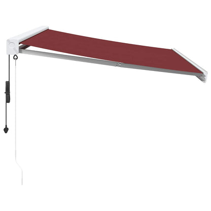 Tenda da Sole Retrattile Automatica Bordò 350x250 cm