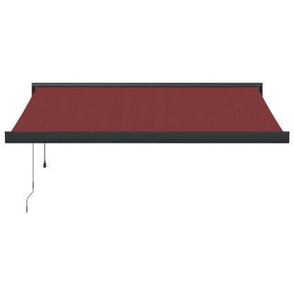 Tenda da Sole Retrattile Automatica Bordò 350x250 cm