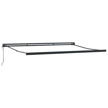 Tenda da Sole Retrattile Automatica Bordò 500x300 cm | homemem39