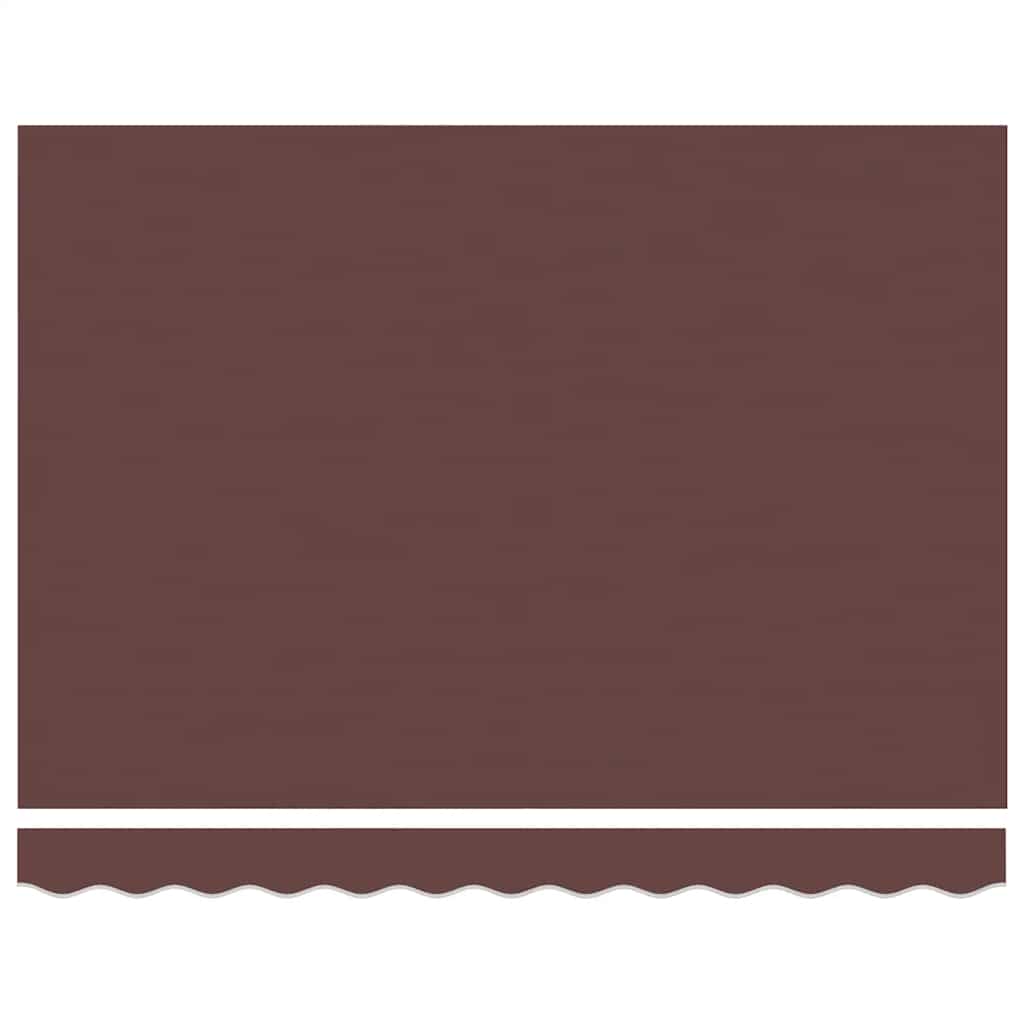 Tenda da Sole Retrattile Automatica Marrone 300x250 cm - homemem39