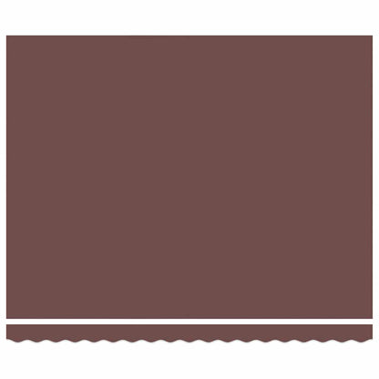 Tenda da Sole Retrattile Manuale con LED Marrone 400x300 cm