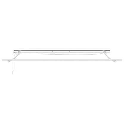 Tenda da Sole Retrattile Automatica con LED Marrone 500x300 cm | homemem39