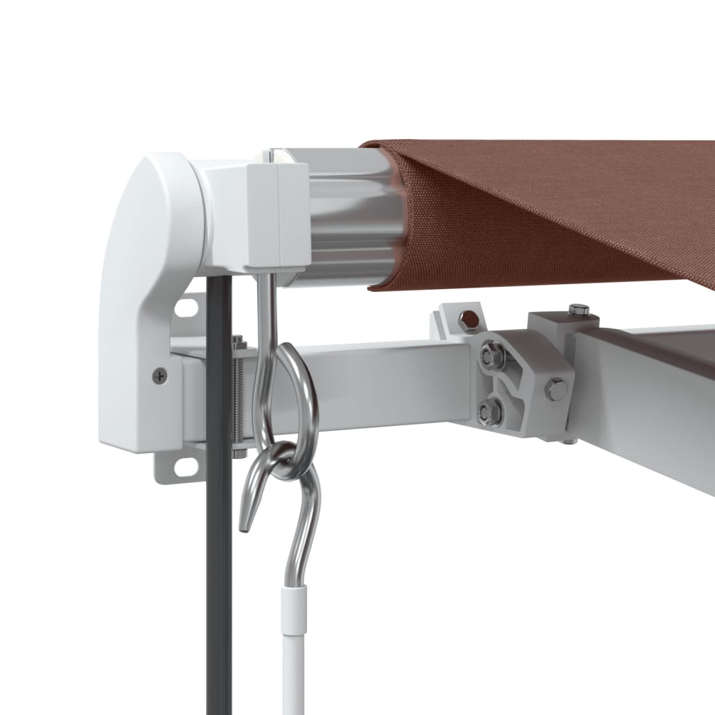 Tenda da Sole Retrattile Automatica Marrone 400x350 cm | homemem39