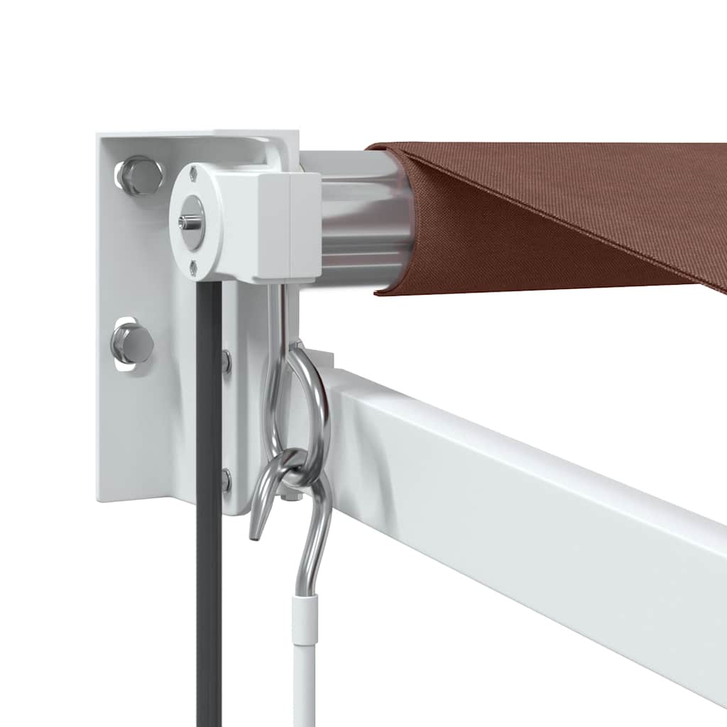 Tenda da Sole Retrattile Automatica Marrone 350x250 cm | homemem39