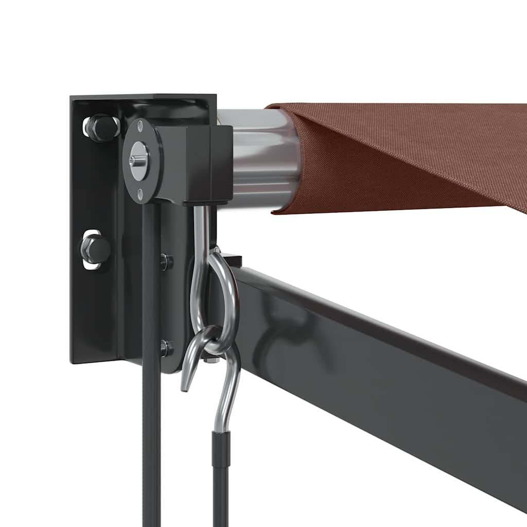 Tenda da Sole Retrattile Automatica Marrone 350x250 cm | homemem39