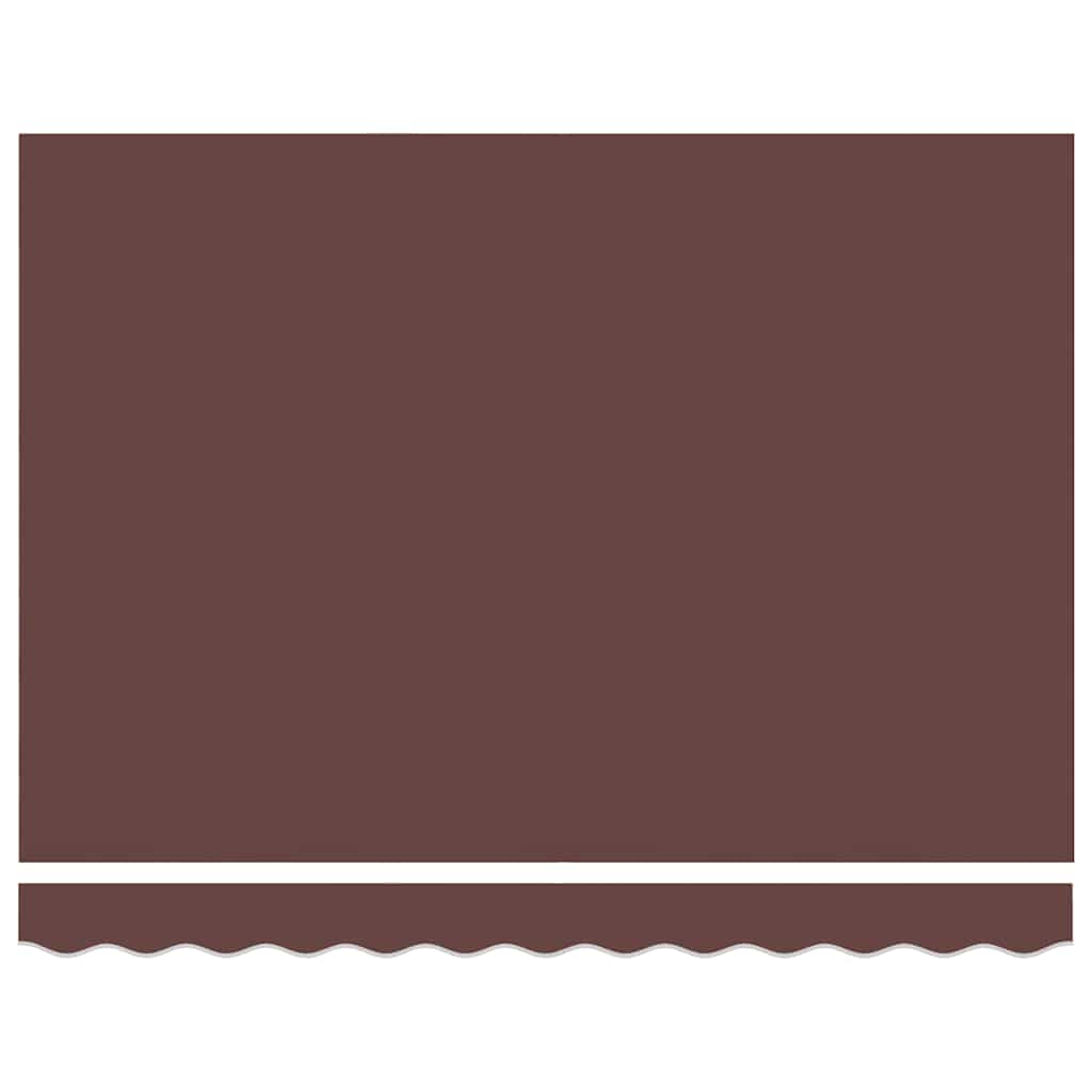 Tenda Sole Retrattile Manuale 300x250 cm Marrone - homemem39