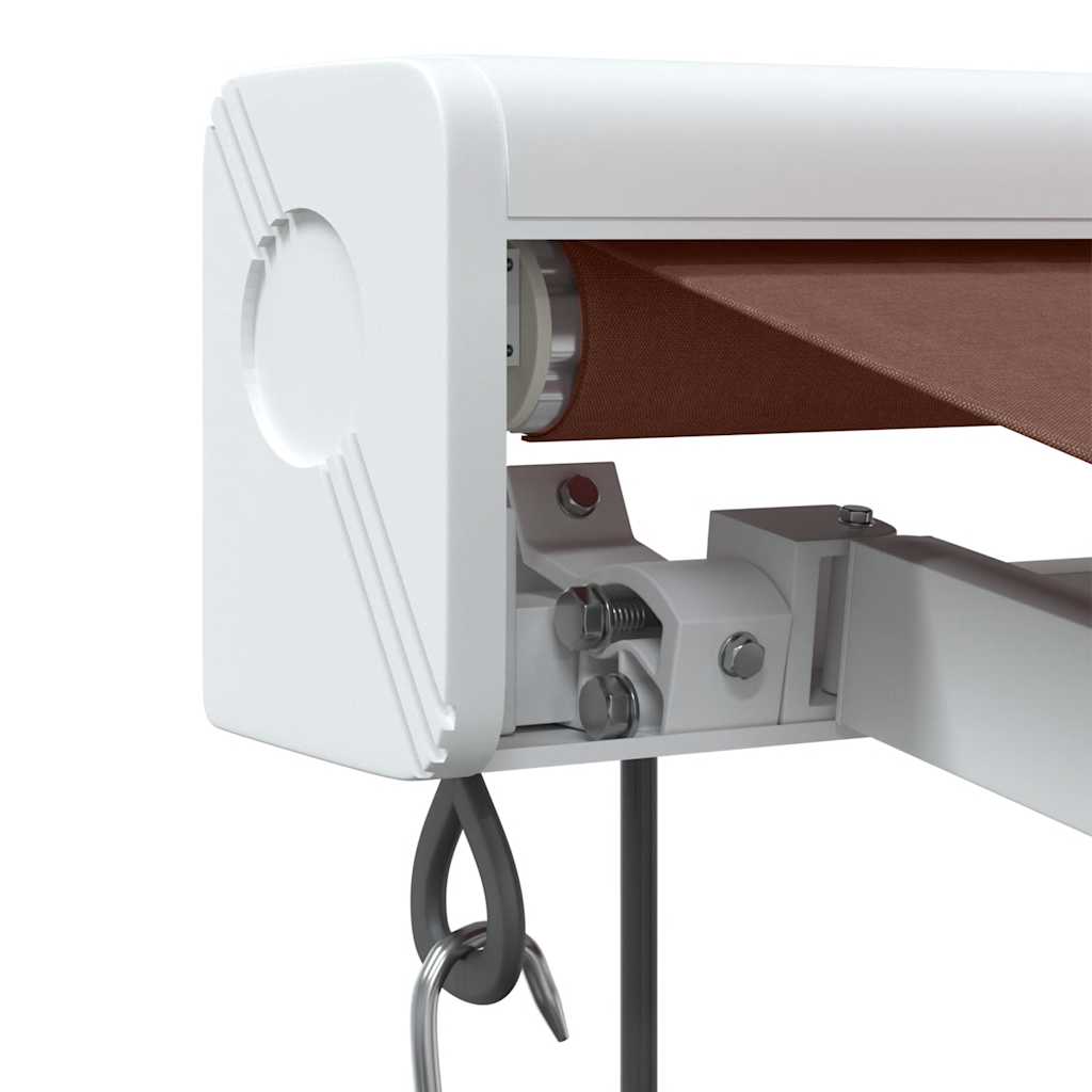 Tenda da Sole Retrattile Automatica Marrone 350x250 cm | homemem39