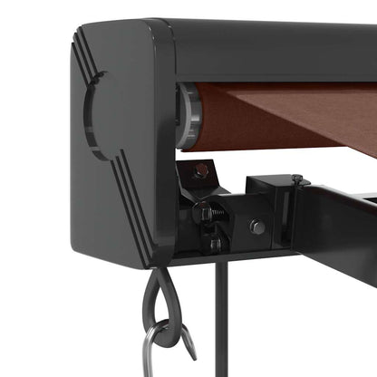 Tenda da Sole Retrattile Automatica Marrone 350x250 cm | homemem39