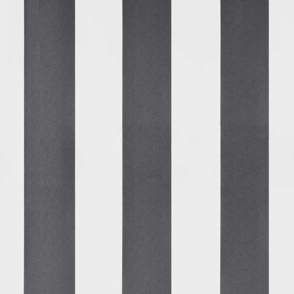 Tenda Retrattile Antracite e Bianca 3,5x2,5m Tessuto/Alluminio - homemem39