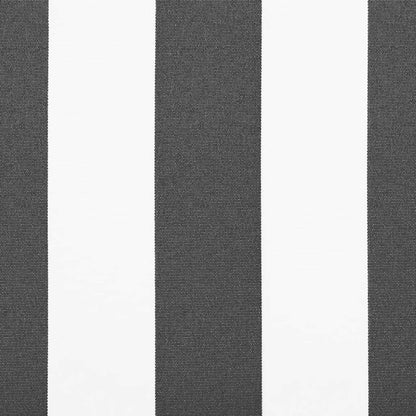 Tenda da Sole Antracite e Bianca 3x2,5 m Tessuto e Alluminio - homemem39