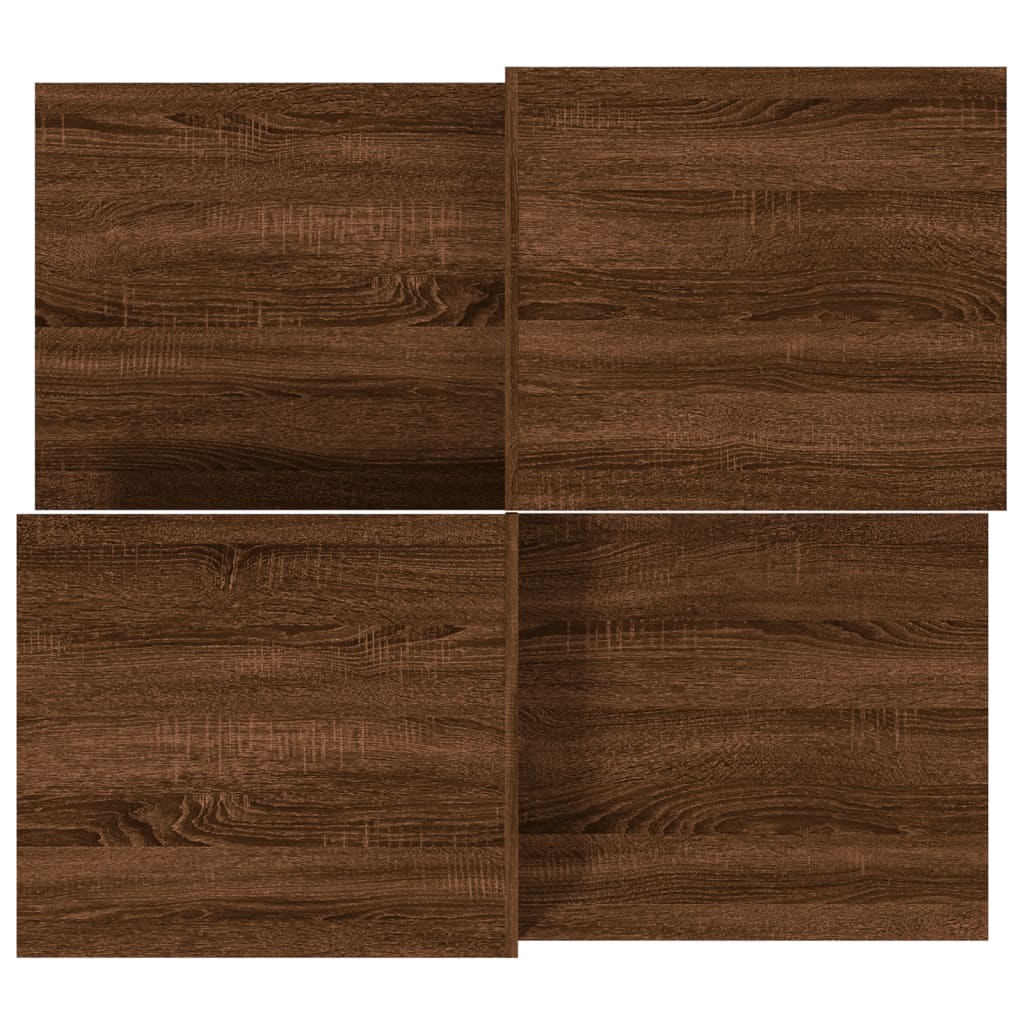 Tavolini da Salotto 2 pz Rovere Marrone in Legno Multistrato | homemem39