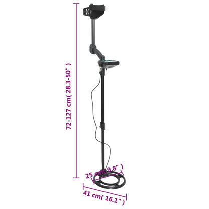 Metal Detector 24 cm Profondità Ricerca Schermo LCD | homemem39