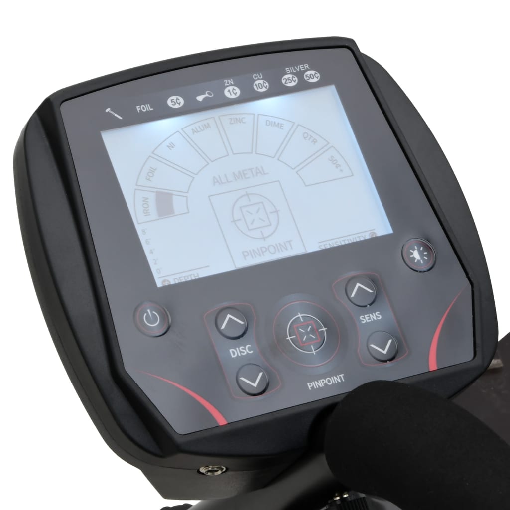 Metal Detector 20 cm Profondità Ricerca Schermo LCD | homemem39