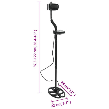 Metal Detector 20 cm Profondità Ricerca Schermo LCD | homemem39