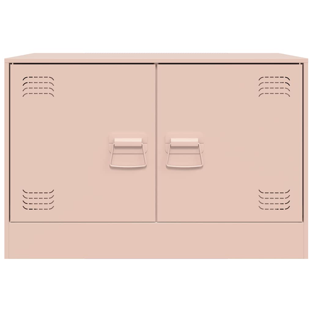 Mobile TV Rosso 67x39x44 cm in Acciaio