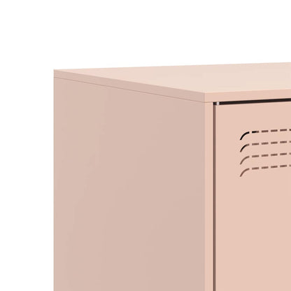 Mobile TV Rosso 67x39x44 cm in Acciaio - homemem39